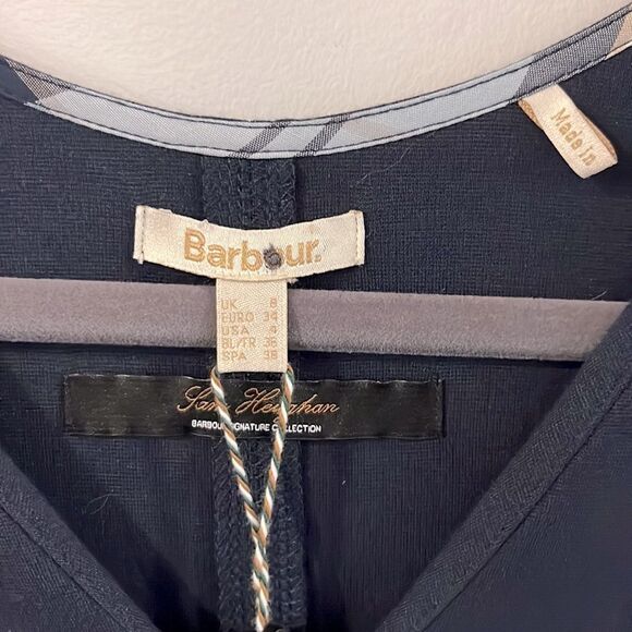 NWT Barbour x Sam Heughan navy dress - Picture 7 of 7